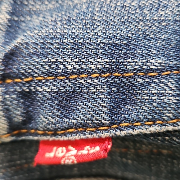 Vintage Levis 501 Upcycled Denim Jean Skirt. - Picture 4 of 4